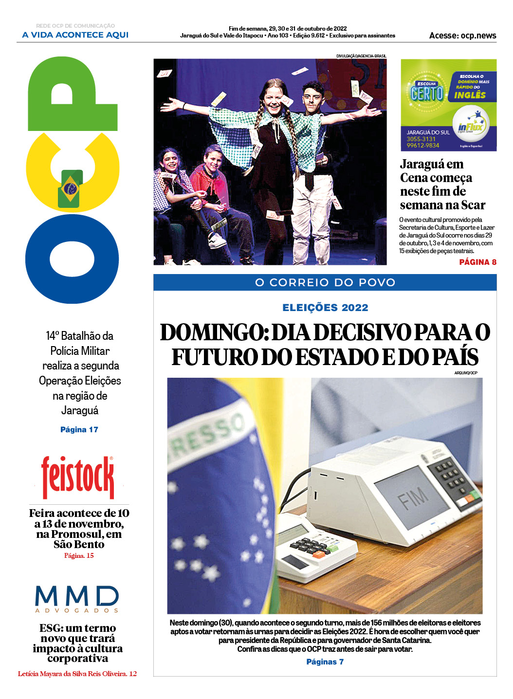 Jornal Digital O Correio do Povo edição 291022
