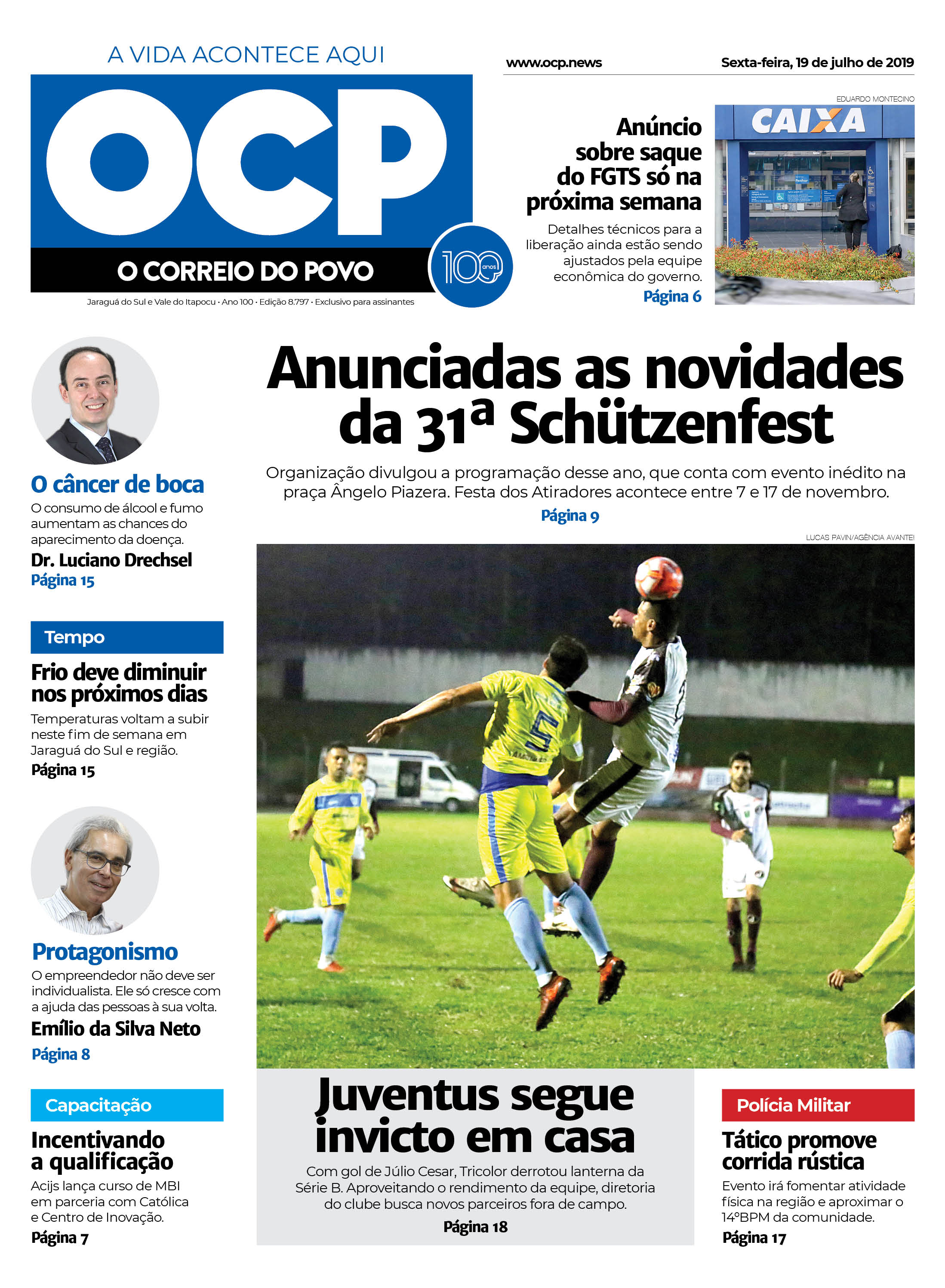 Jornal Digital O Correio do Povo edição 190719