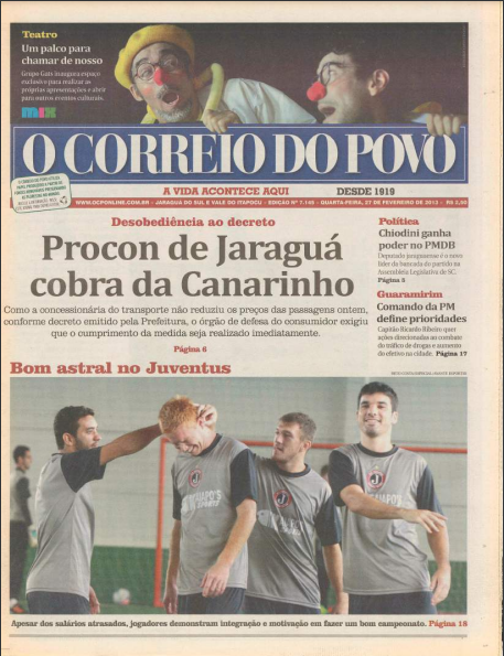 Jornal Digital O Correio do Povo edição 7145