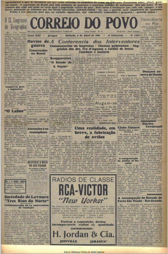 Jornal Digital O Correio do Povo edição 401025
