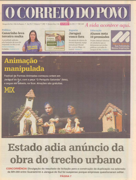 Jornal Digital O Correio do Povo edição 7302
