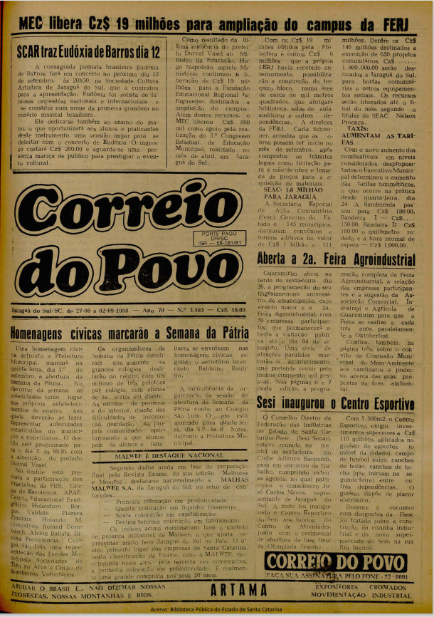 Jornal Digital O Correio do Povo edição 883503
