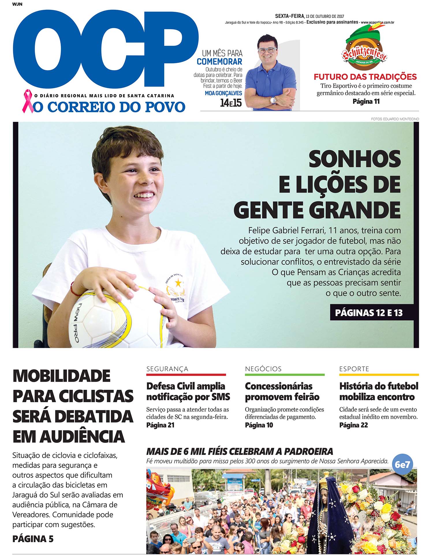 Jornal Digital O Correio do Povo edição 131017