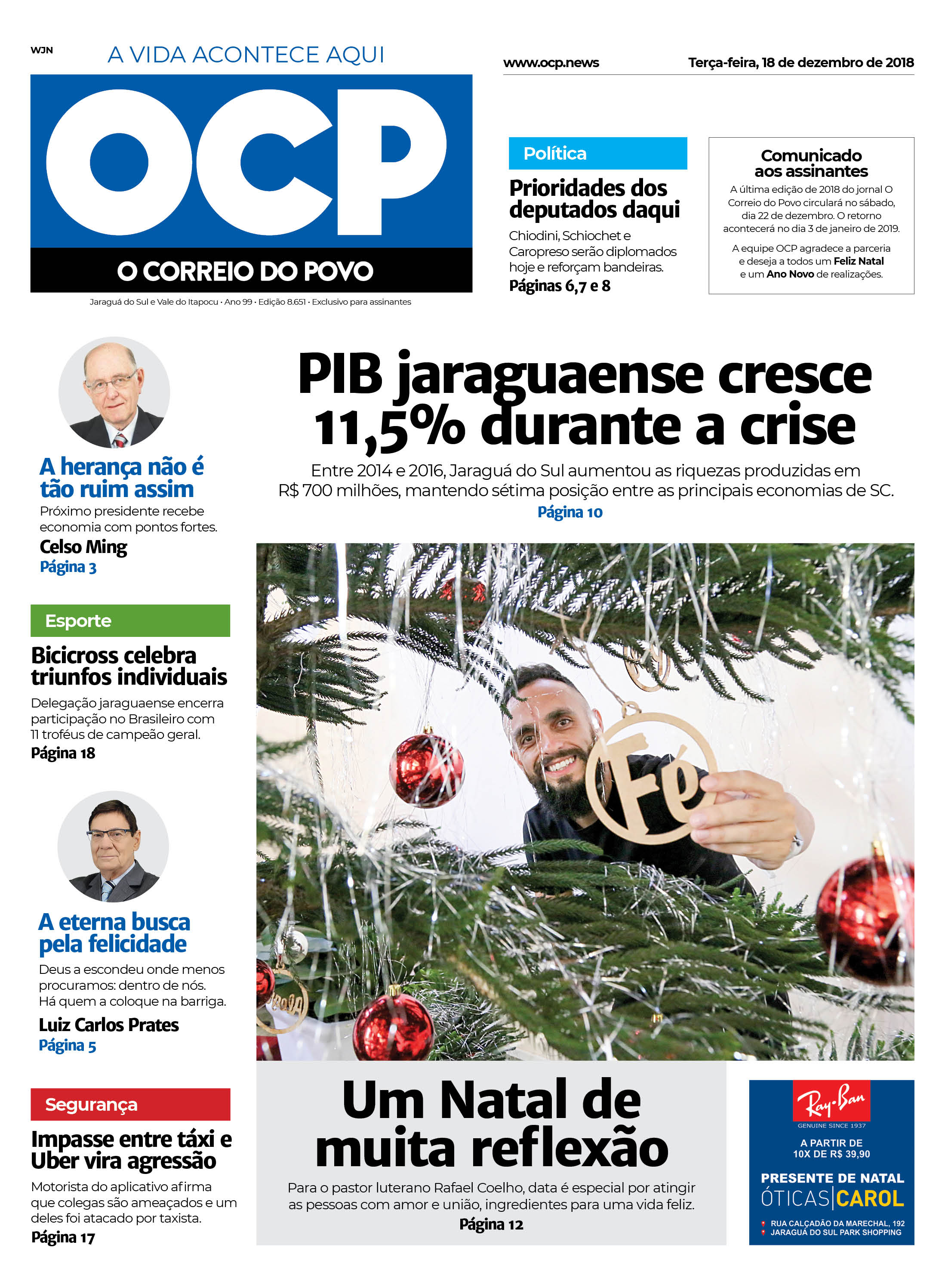 Jornal Digital O Correio do Povo edição 181218
