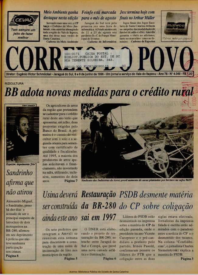 Jornal Digital O Correio do Povo edição 964049