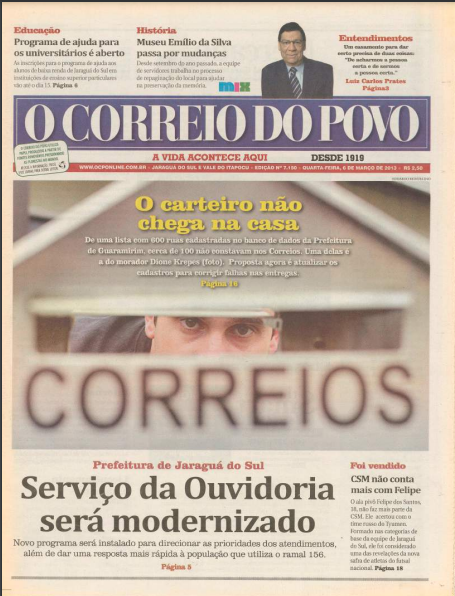 Jornal Digital O Correio do Povo edição 7150