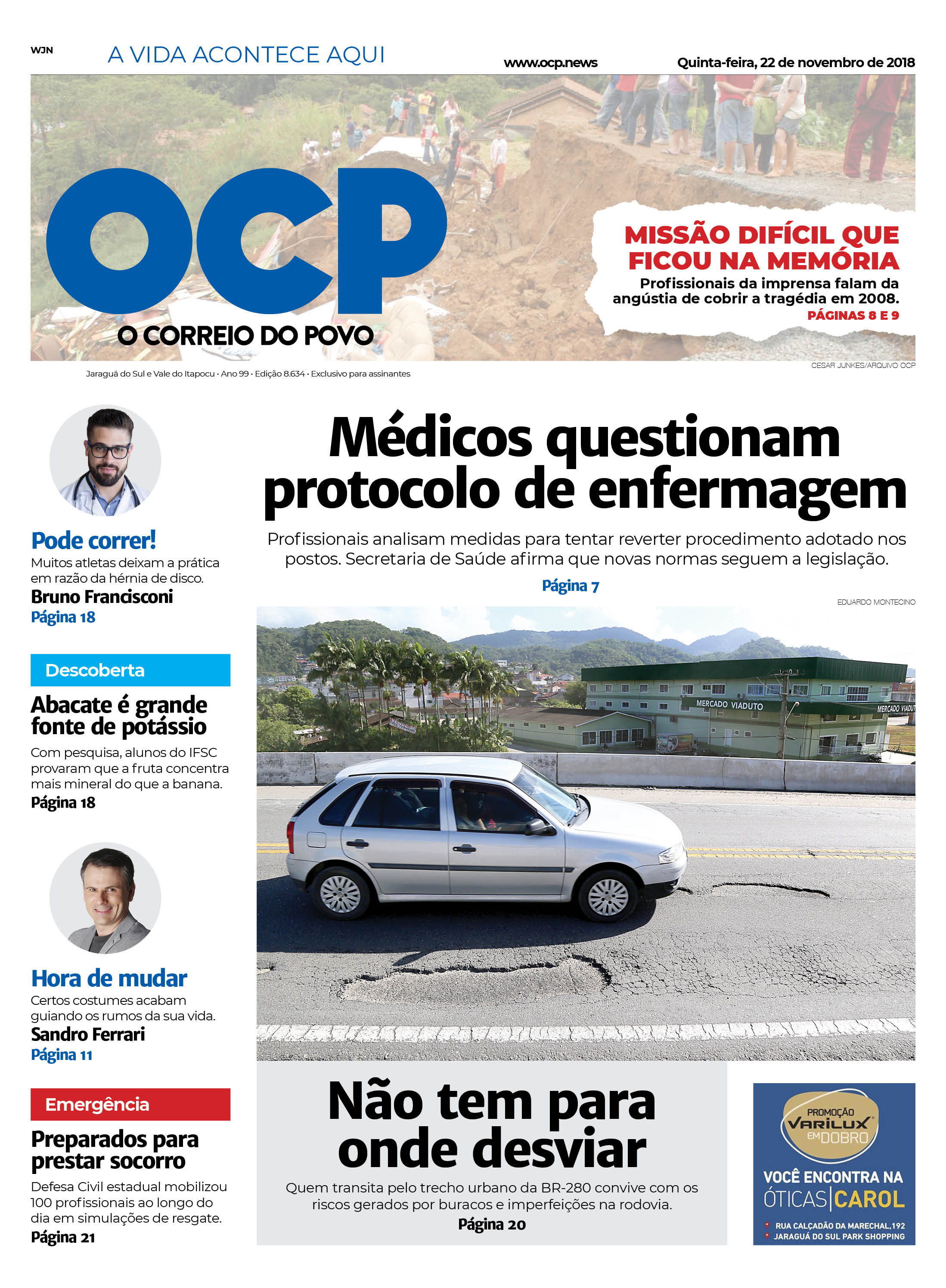 Jornal Digital O Correio do Povo edição 221118