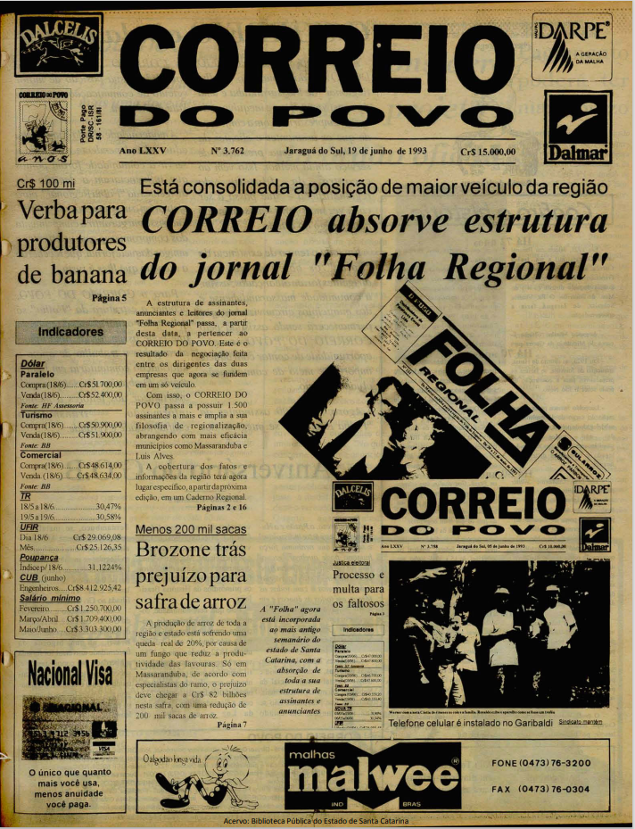 Jornal Digital O Correio do Povo edição 933762