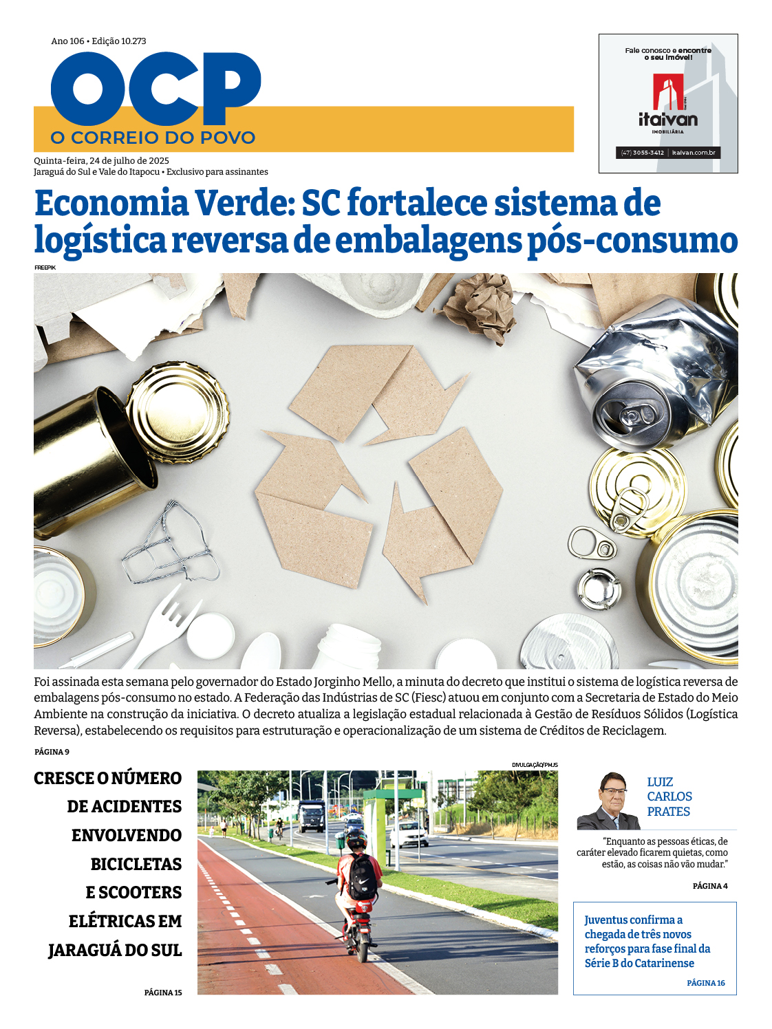 Jornal Digital O Correio do Povo edição 240725