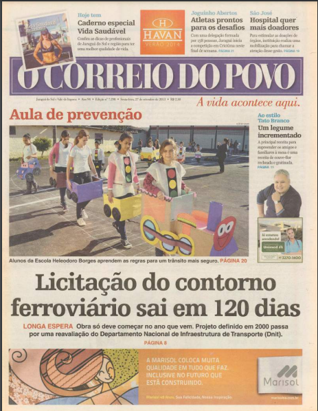 Jornal Digital O Correio do Povo edição 7298