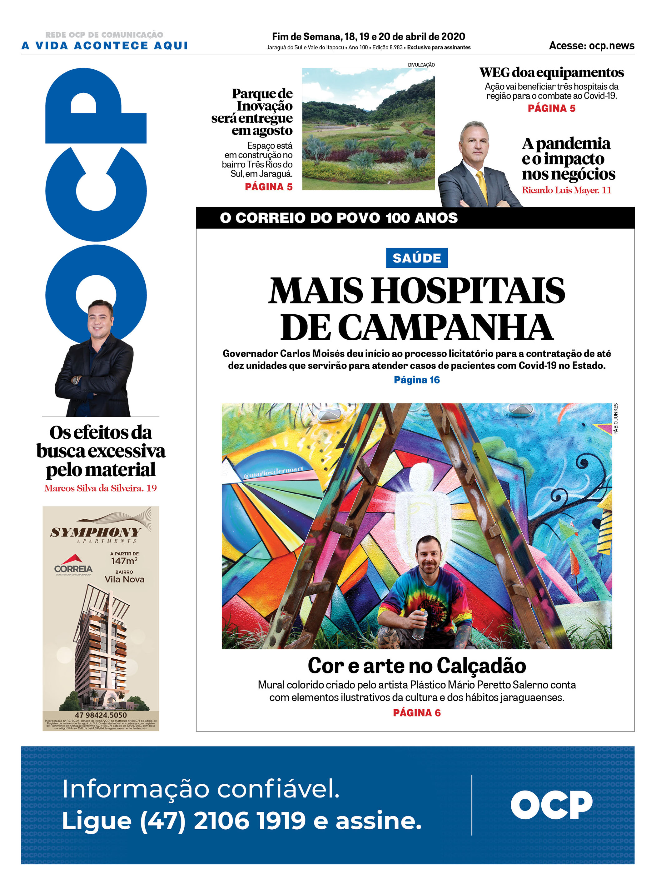 Jornal Digital O Correio do Povo edição 180420
