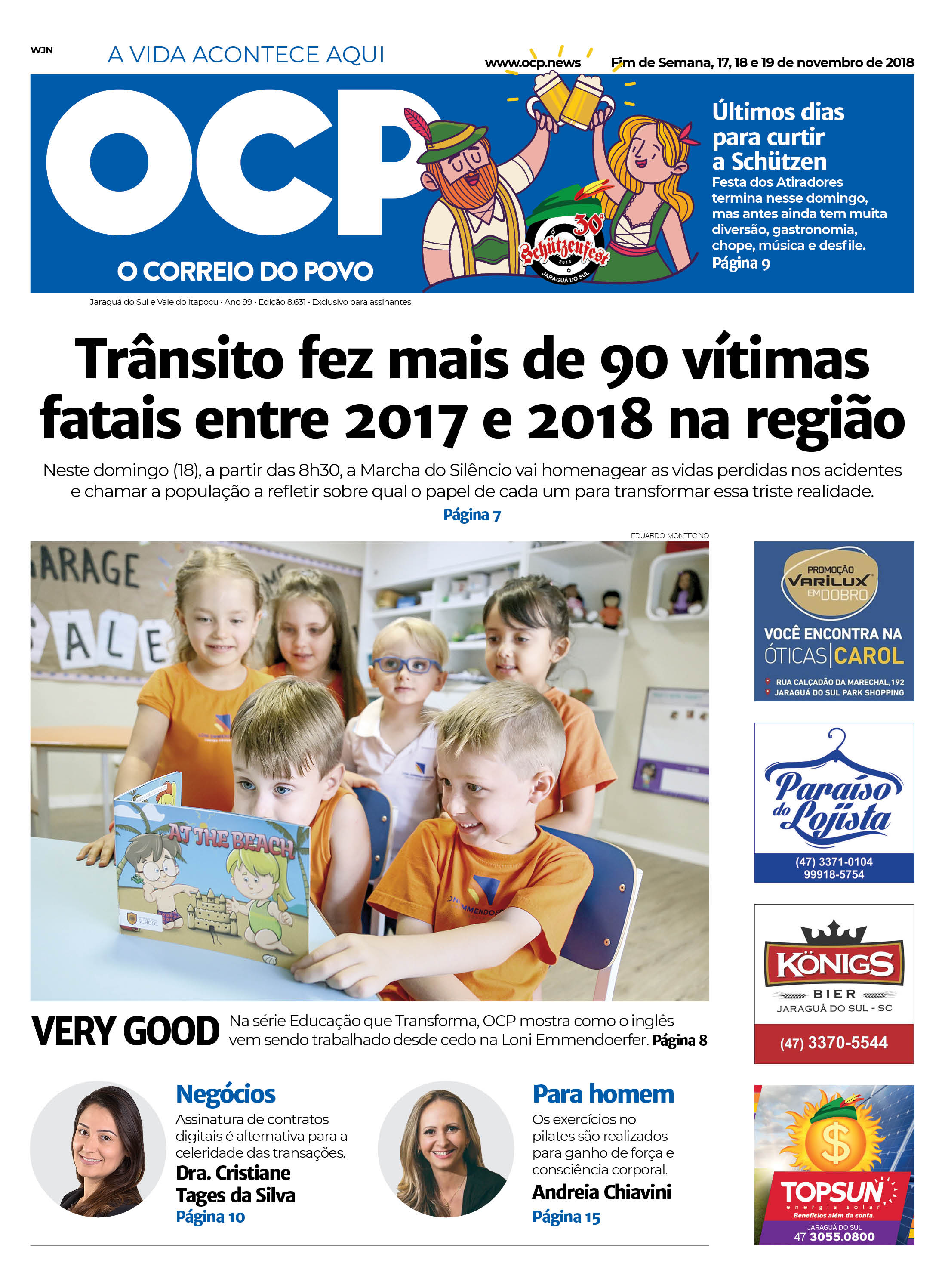 Jornal Digital O Correio do Povo edição 171118