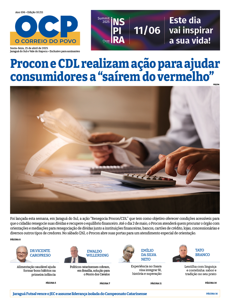 Jornal Digital O Correio do Povo edição 250425