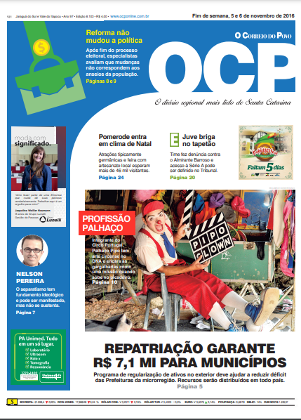 Jornal Digital O Correio do Povo edição 8103