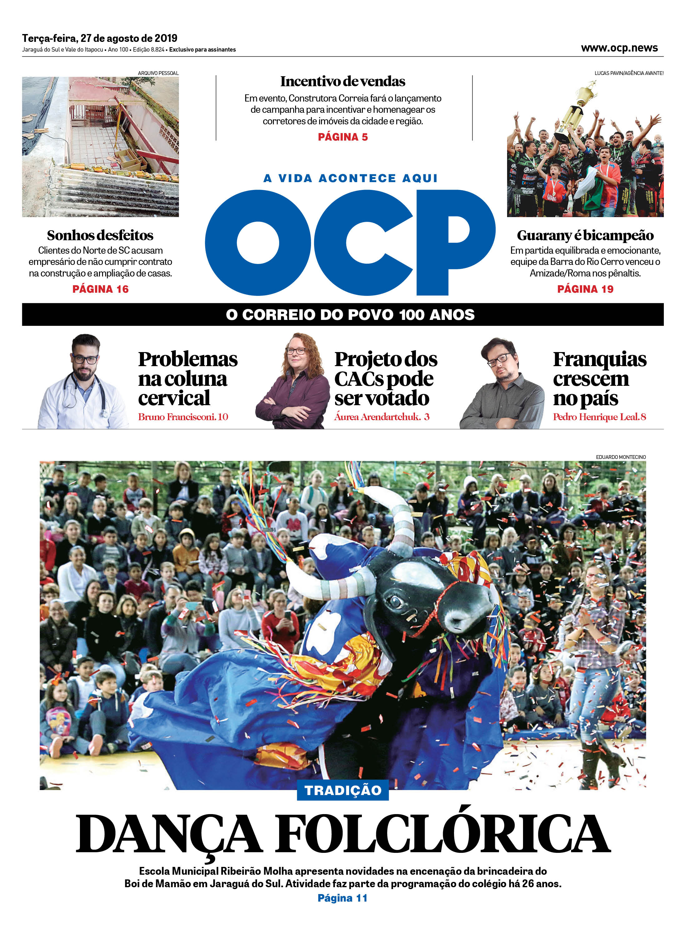 Jornal Digital O Correio do Povo edição 270819