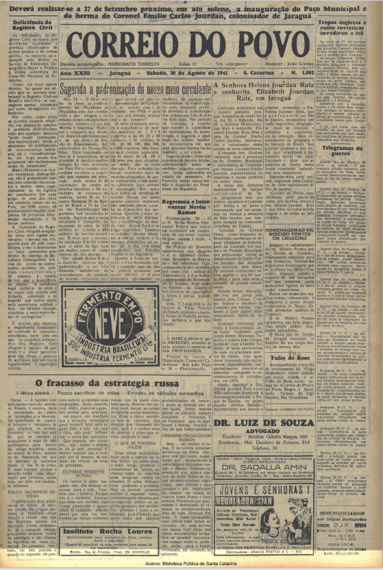 Jornal Digital O Correio do Povo edição 411092