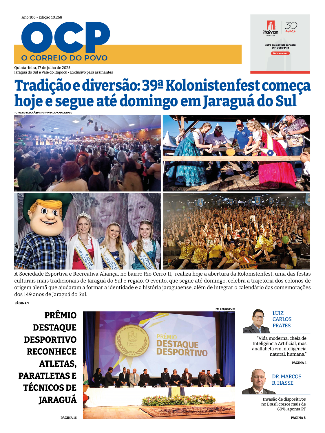 Jornal Digital O Correio do Povo edição 170725