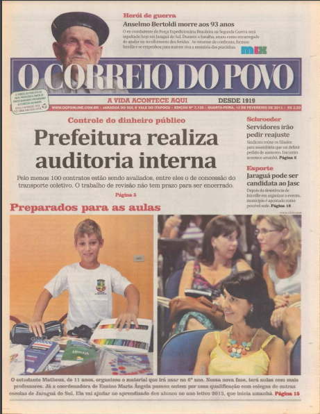 Jornal Digital O Correio do Povo edição 7135