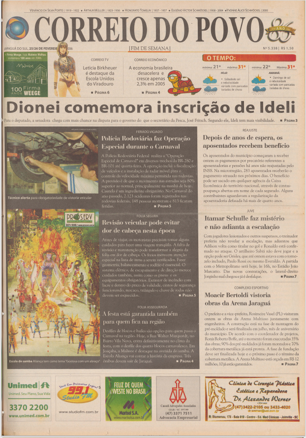 Jornal Digital O Correio do Povo edição 65338