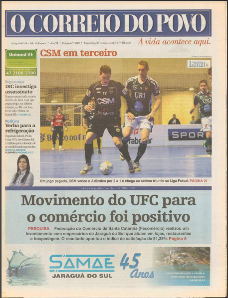 Jornal Digital O Correio do Povo edição 7210
