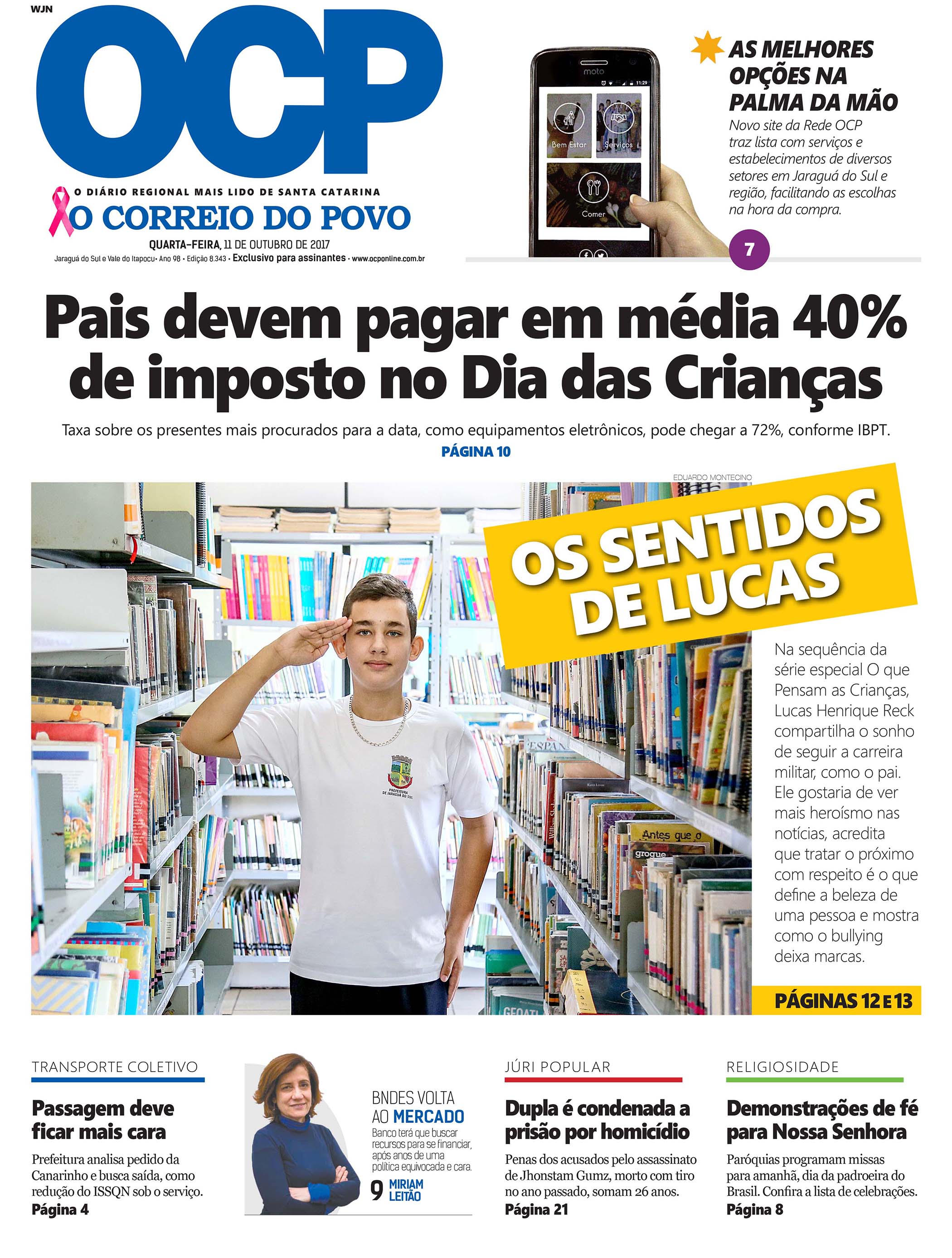 Jornal Digital O Correio do Povo edição 111017