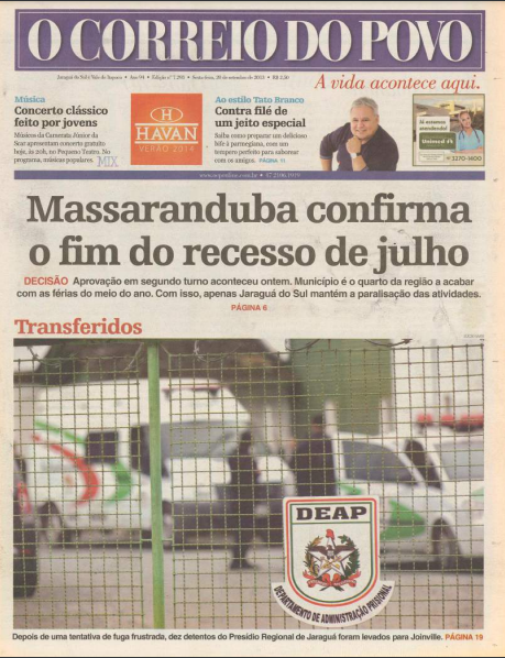 Jornal Digital O Correio do Povo edição 7293
