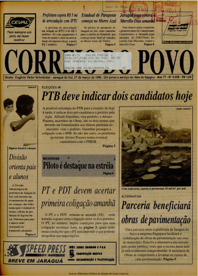 Jornal Digital O Correio do Povo edição 964038