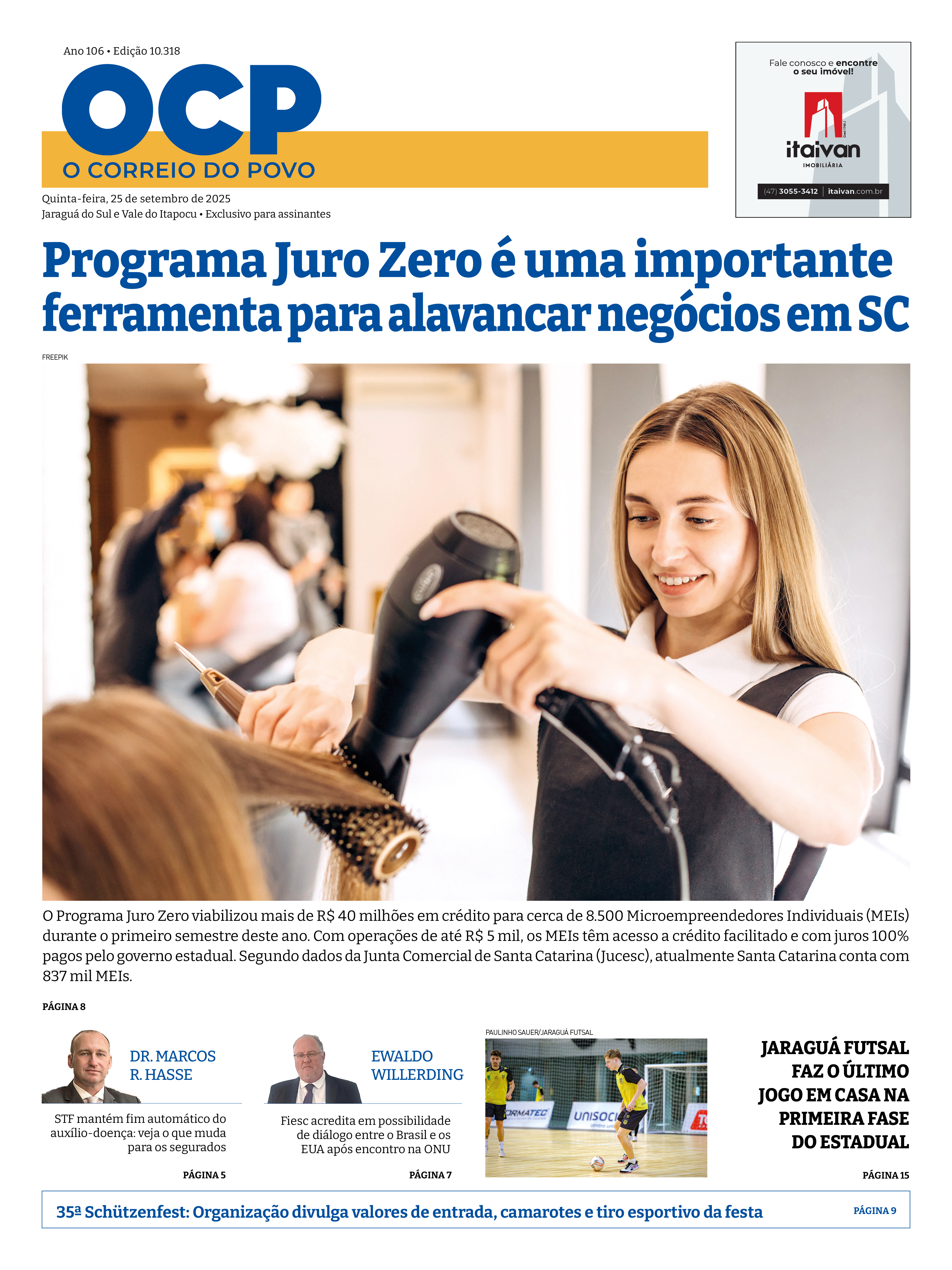 Jornal Digital O Correio do Povo edição 250925