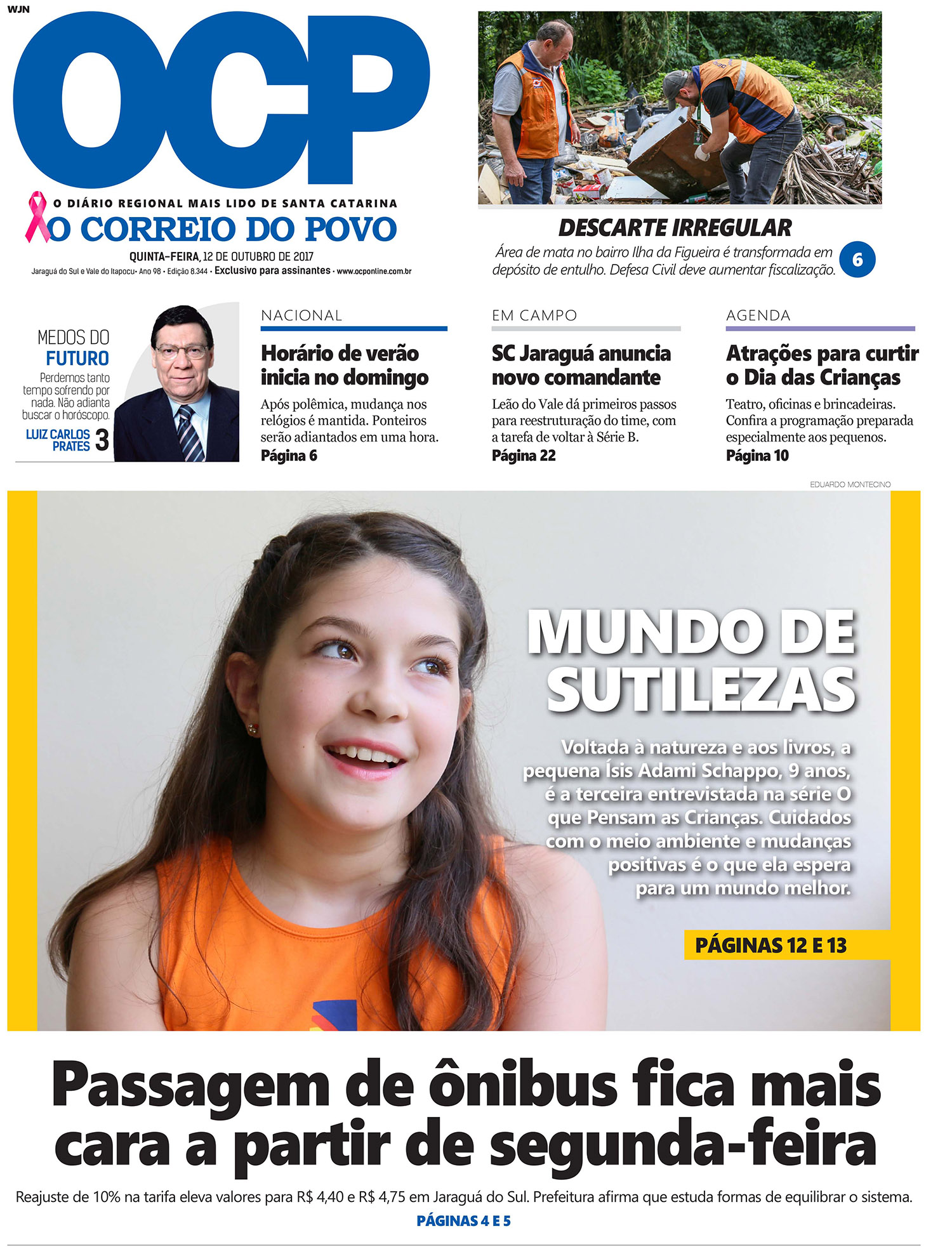 Jornal Digital O Correio do Povo edição 121017