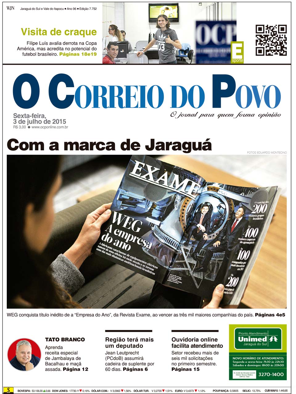 Jornal Digital O Correio do Povo edição 7752