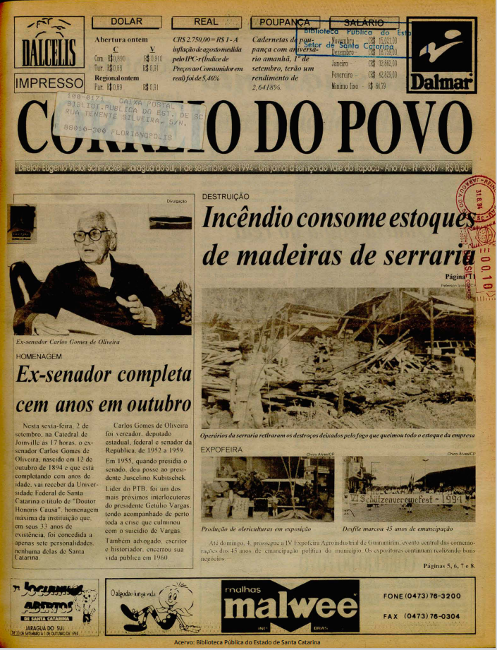 Jornal Digital O Correio do Povo edição 943887