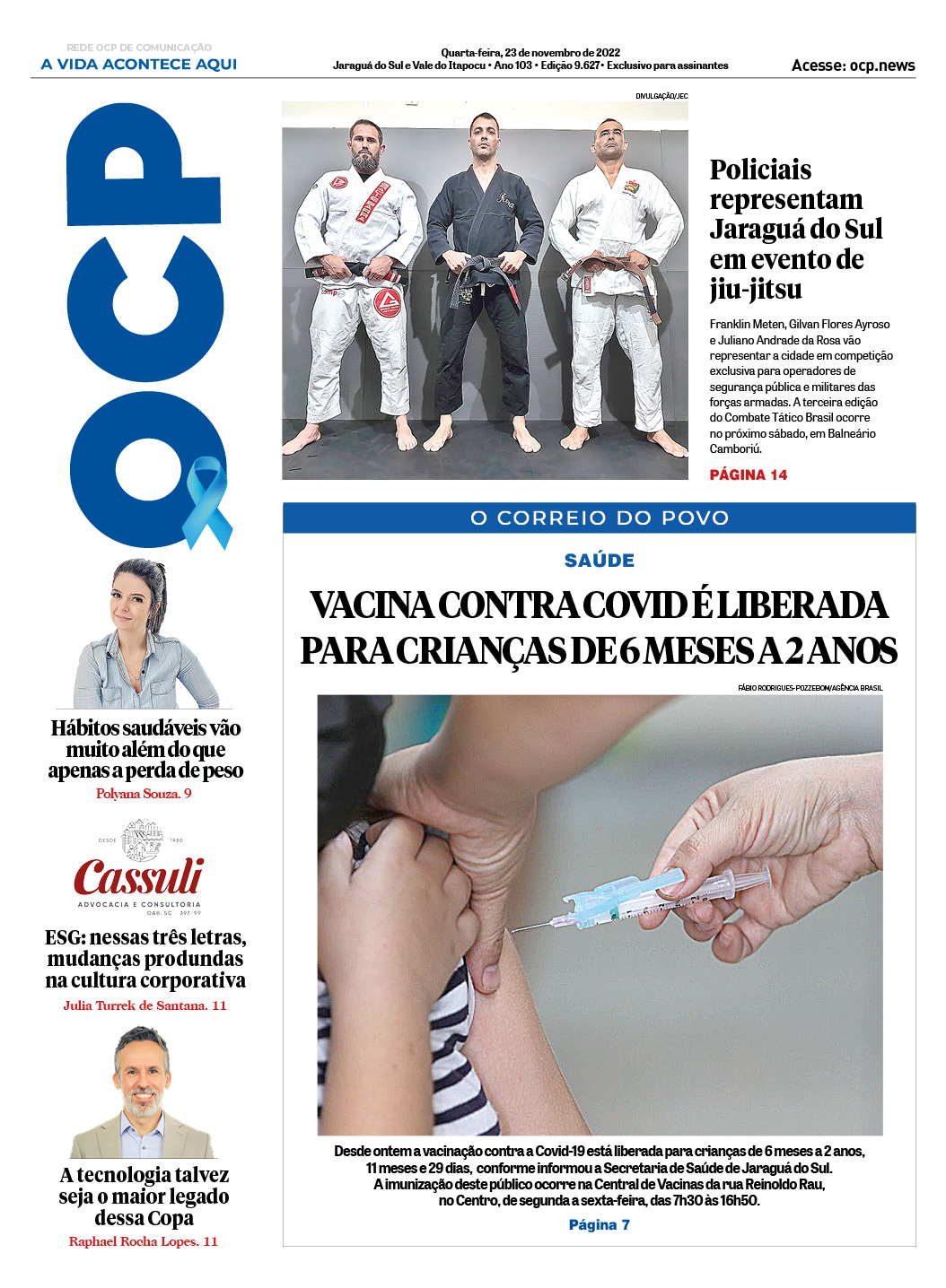 Jornal Digital O Correio do Povo edição 231122