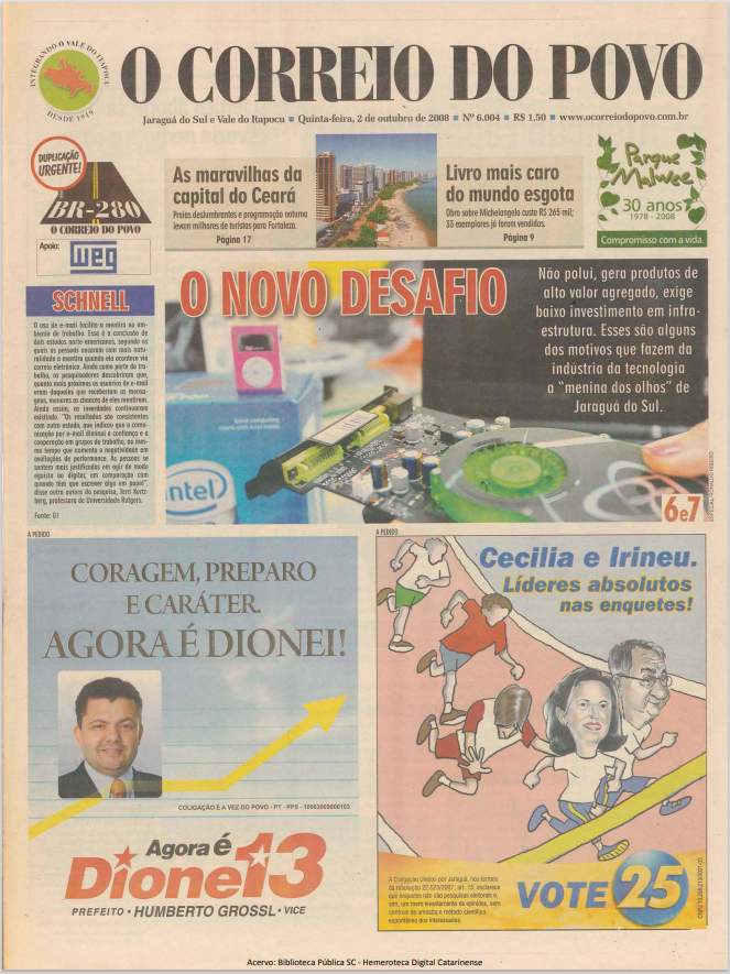 Jornal Digital O Correio do Povo edição 86004