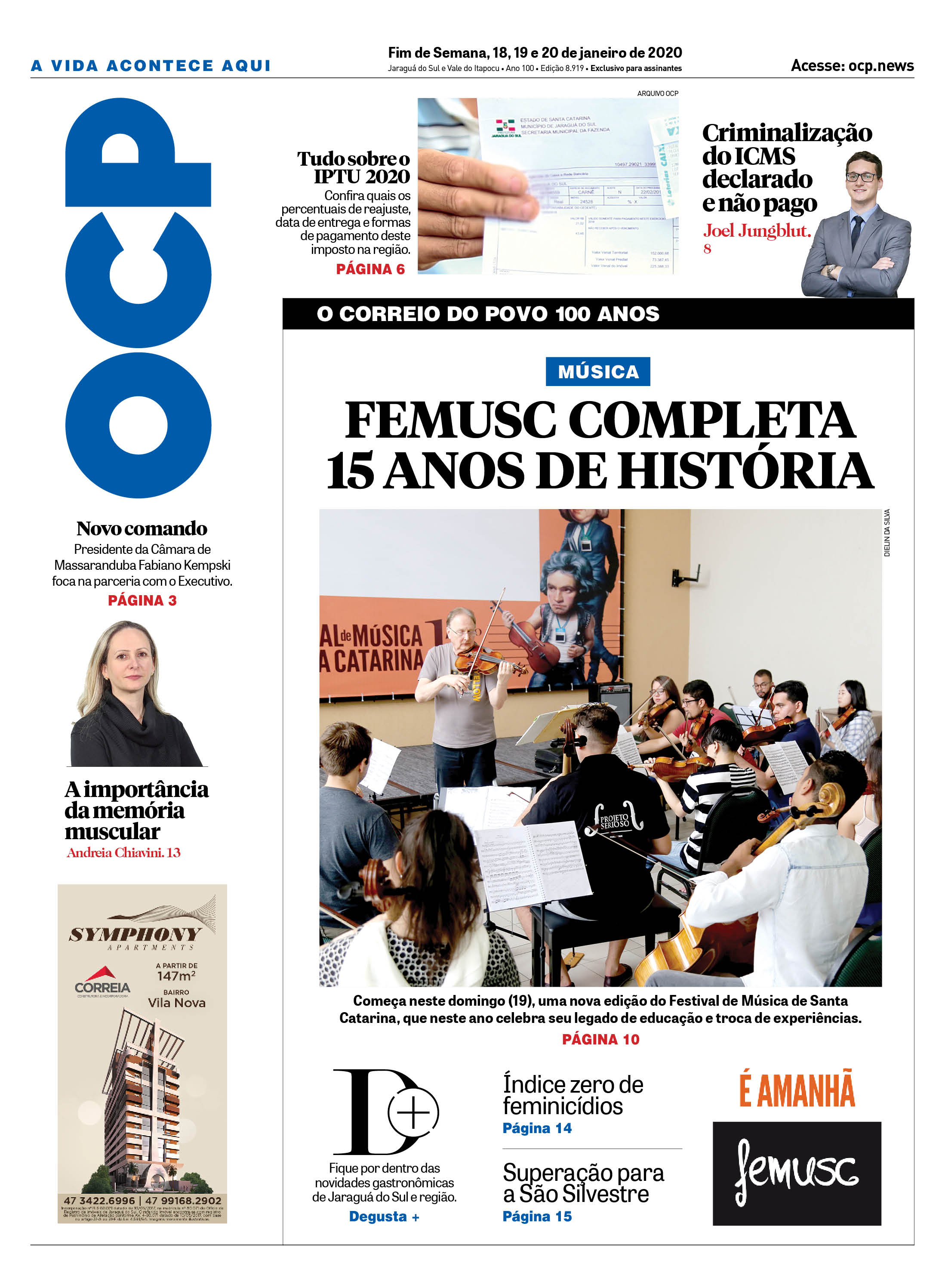 Jornal Digital O Correio do Povo edição 180120