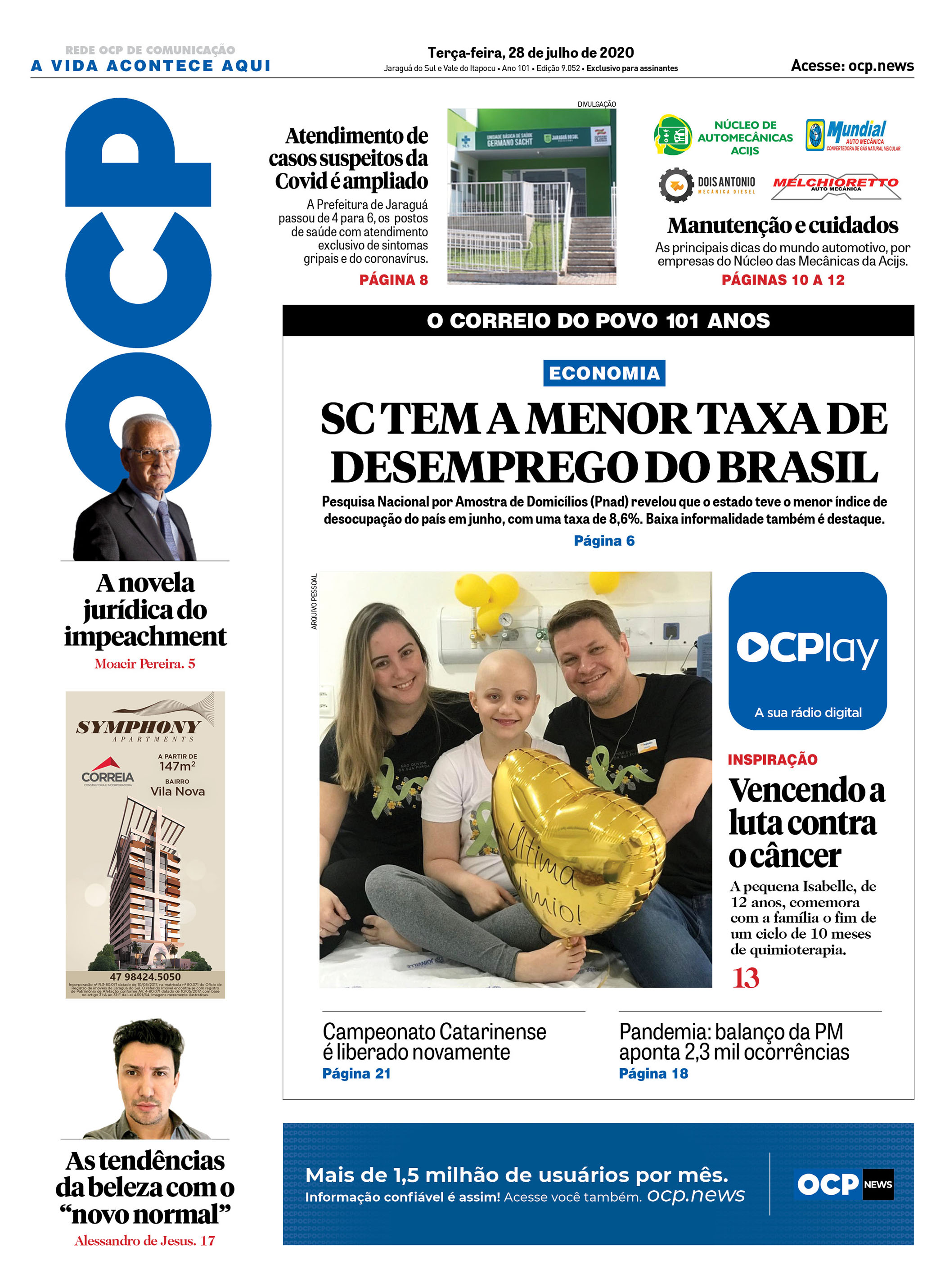 Jornal Digital O Correio do Povo edição 280720