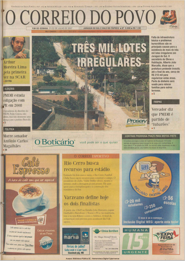 Jornal Digital O Correio do Povo edição 75698