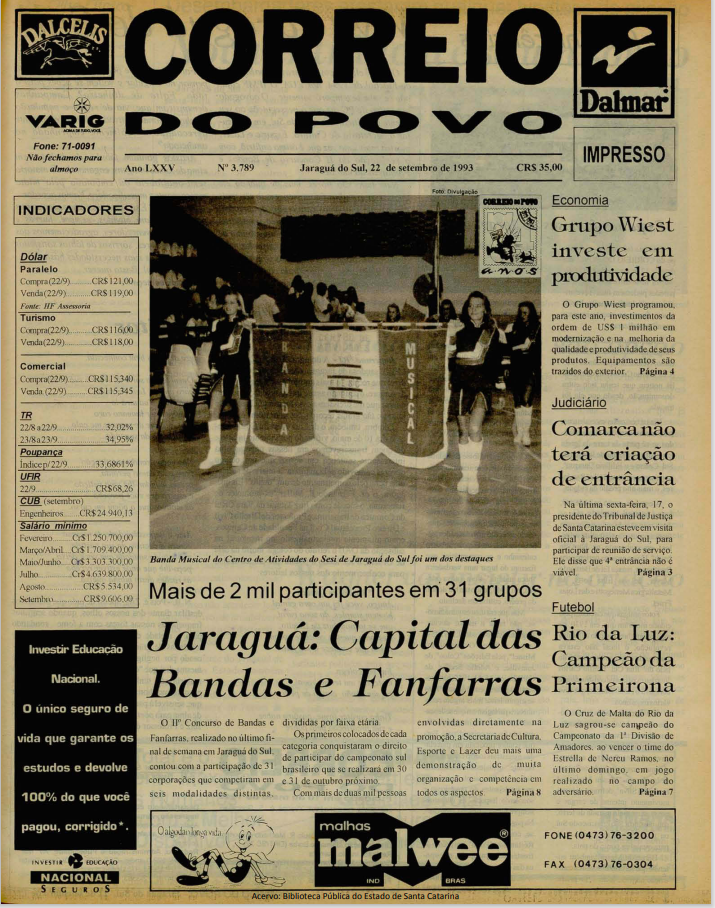 Jornal Digital O Correio do Povo edição 933789