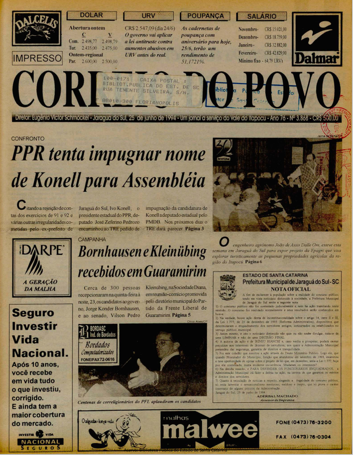 Jornal Digital O Correio do Povo edição 943868