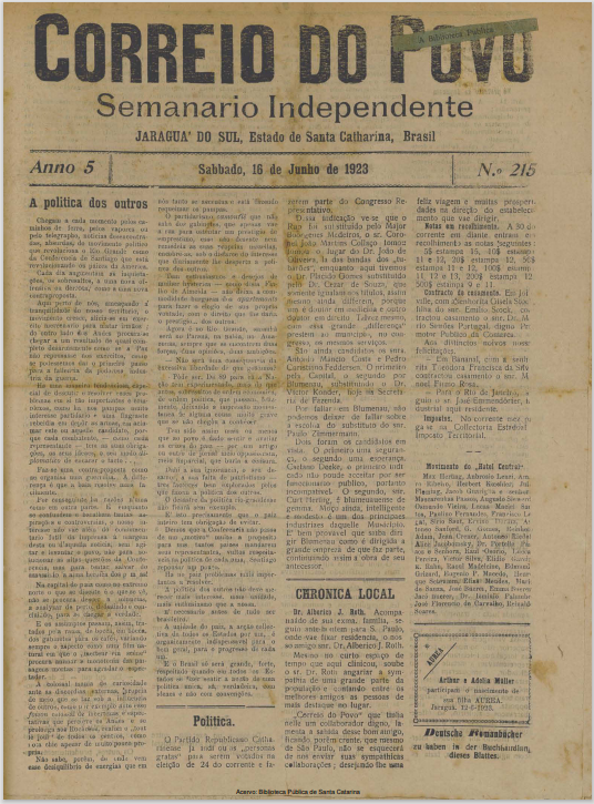 Jornal Digital O Correio do Povo edição 123215