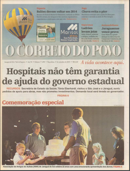 Jornal Digital O Correio do Povo edição 7290