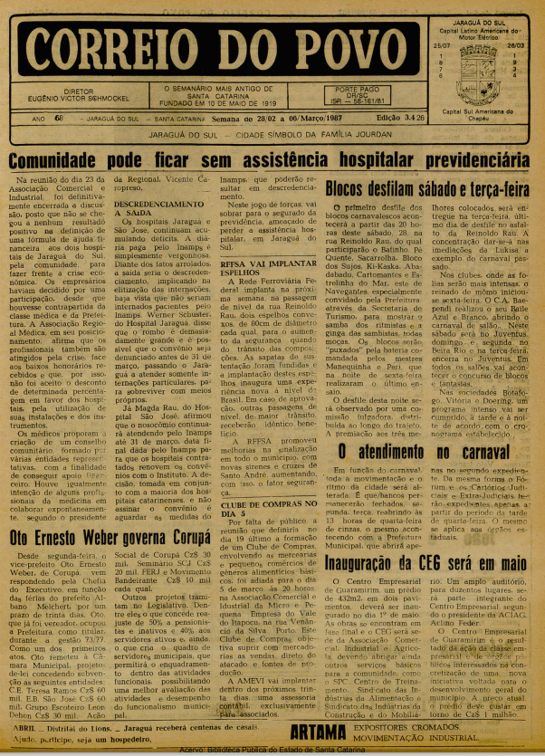 Jornal Digital O Correio do Povo edição 873426