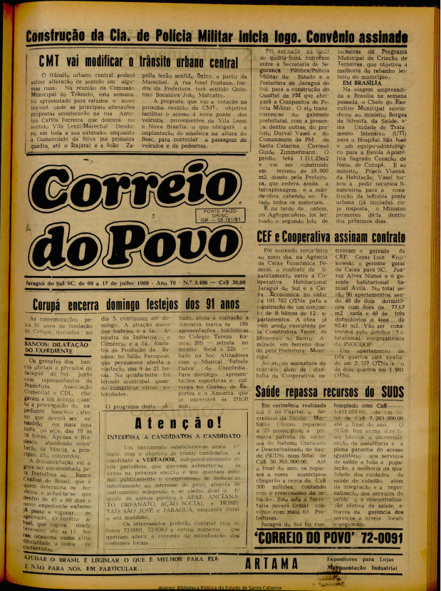 Jornal Digital O Correio do Povo edição 883496
