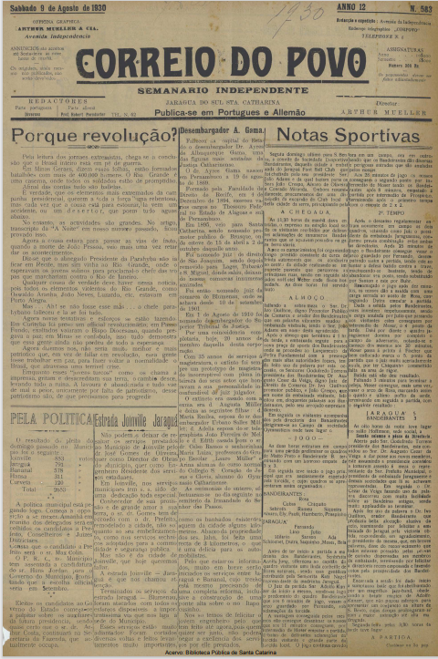 Jornal Digital O Correio do Povo edição 130583