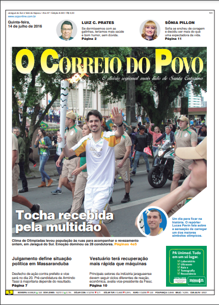 Jornal Digital O Correio do Povo edição 8020