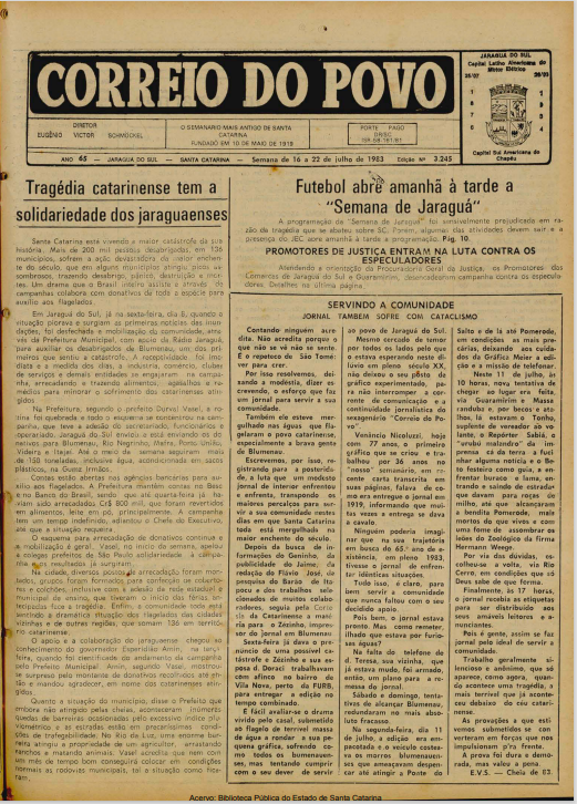 Jornal Digital O Correio do Povo edição 833245