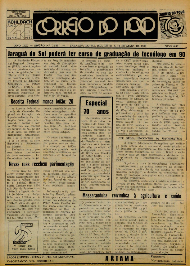Jornal Digital O Correio do Povo edição 893537