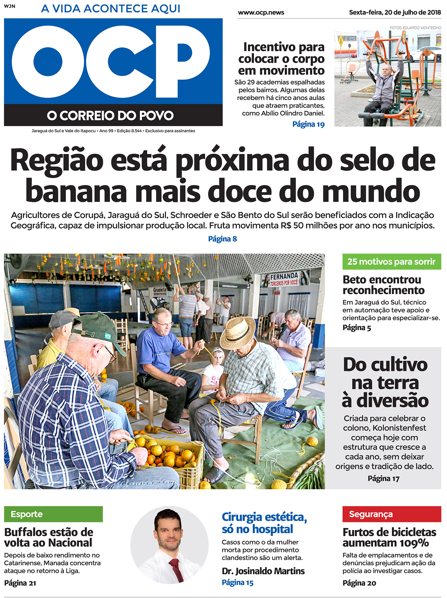 Jornal Digital O Correio do Povo edição 200718