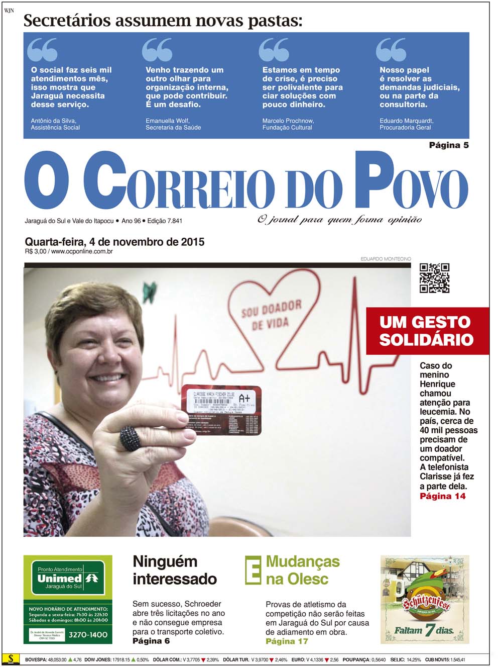 Jornal Digital O Correio do Povo edição 7841