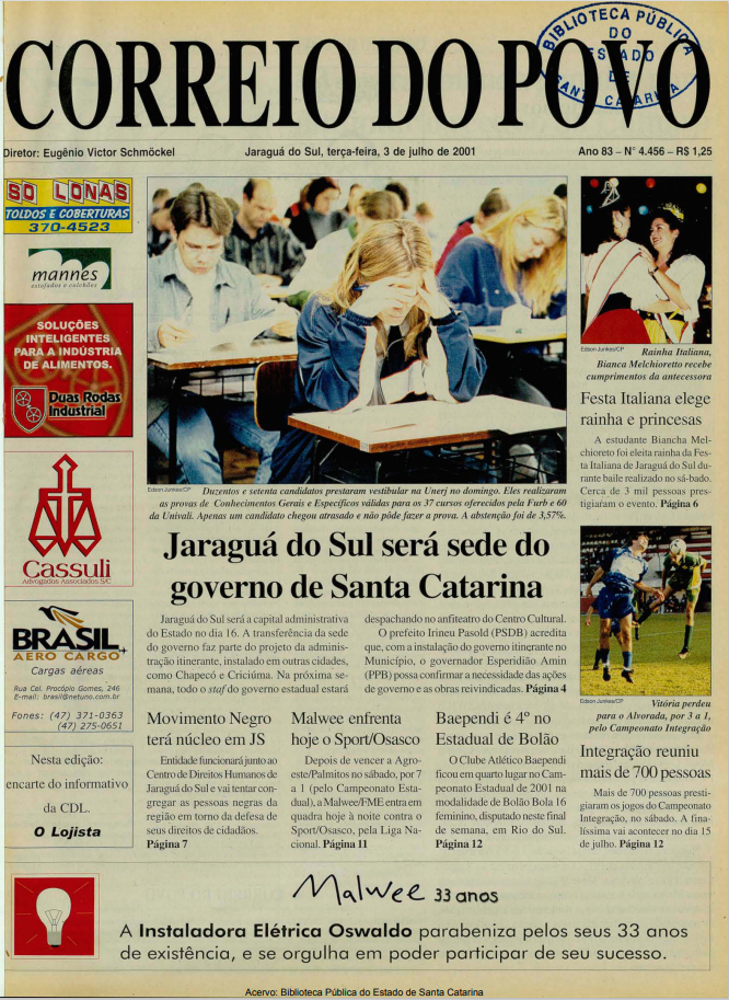 Jornal Digital O Correio do Povo edição 14456