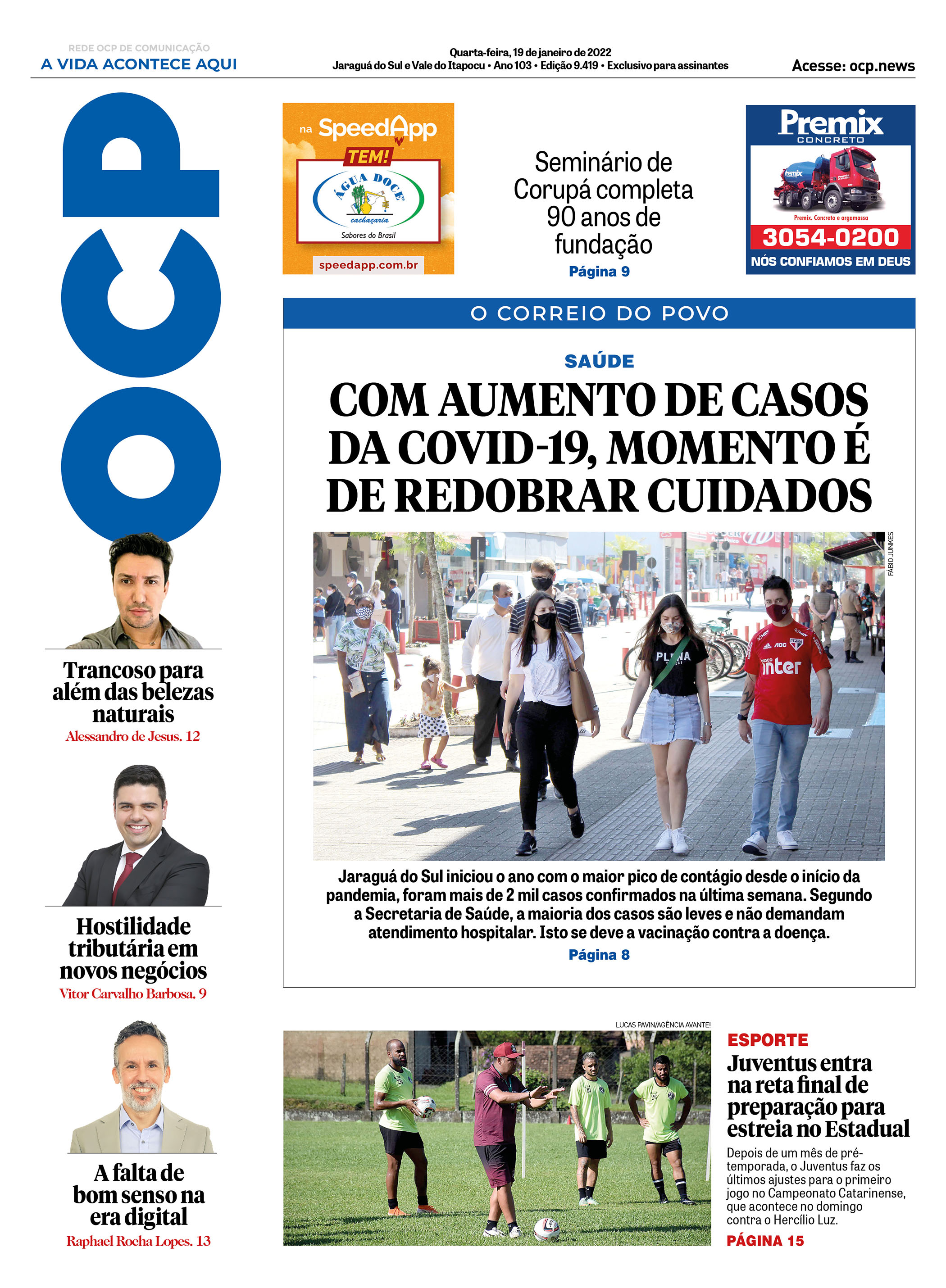 Jornal Digital O Correio do Povo edição 190122